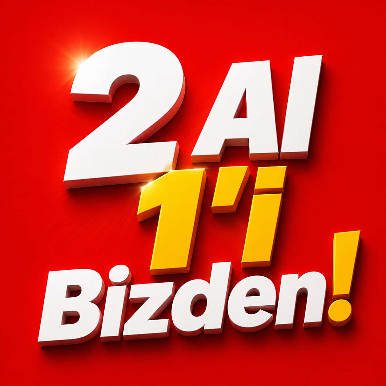  2 Al 1'i Bizden ! 