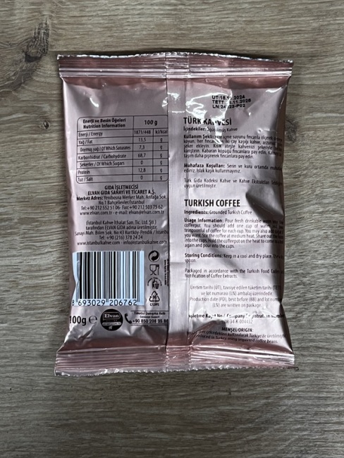 Ahmet Hamdi Bey Türk Kahvesi 100 Gr. 24 Adet (1 Kutu) - 4