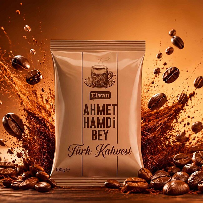 Ahmet Hamdi Bey Turkish Coffee 100 Gr. (1 package) - 3