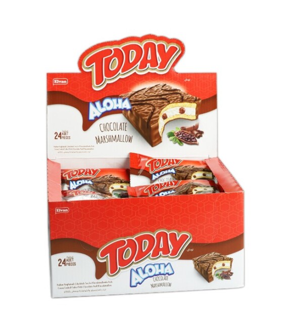 Aloha Çikolatalı Marshmallowlu 35 Gr. 24 Adet (1 Kutu) - 2
