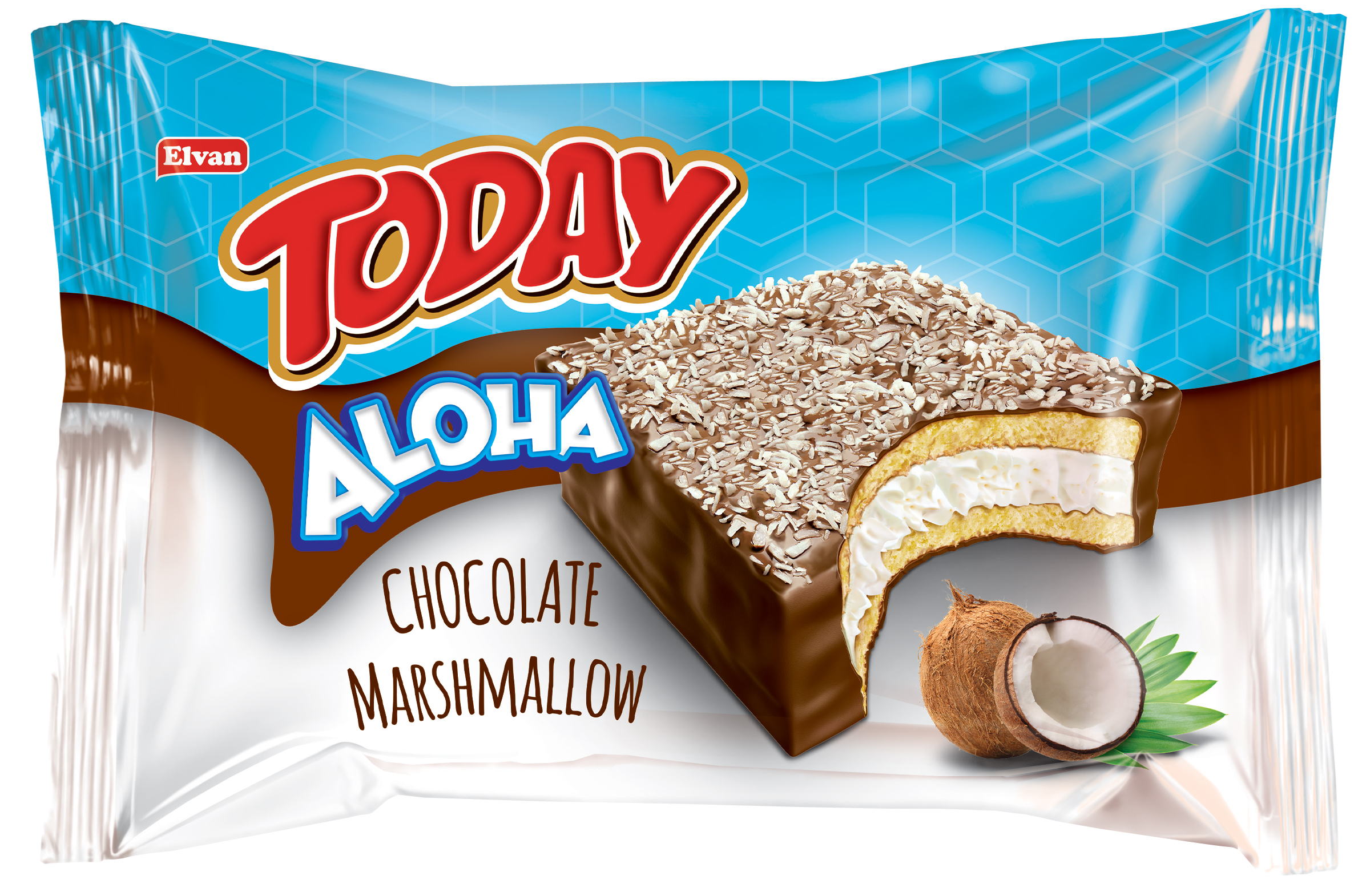 Aloha Hindistan Cevizli Marshmallowlu 35GRX24X6 (1 Koli)