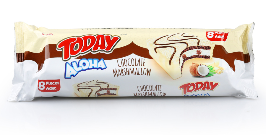 Aloha Mini Beyaz Çikolatalı Marshmallowlu 20 Gr. 8 Adet (1 Kutu) - 2