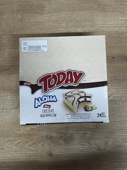 Aloha Mini Beyaz Çikolatalı Marshmallowlu 20 Gr. 24 Adet (1 Kutu) - 5