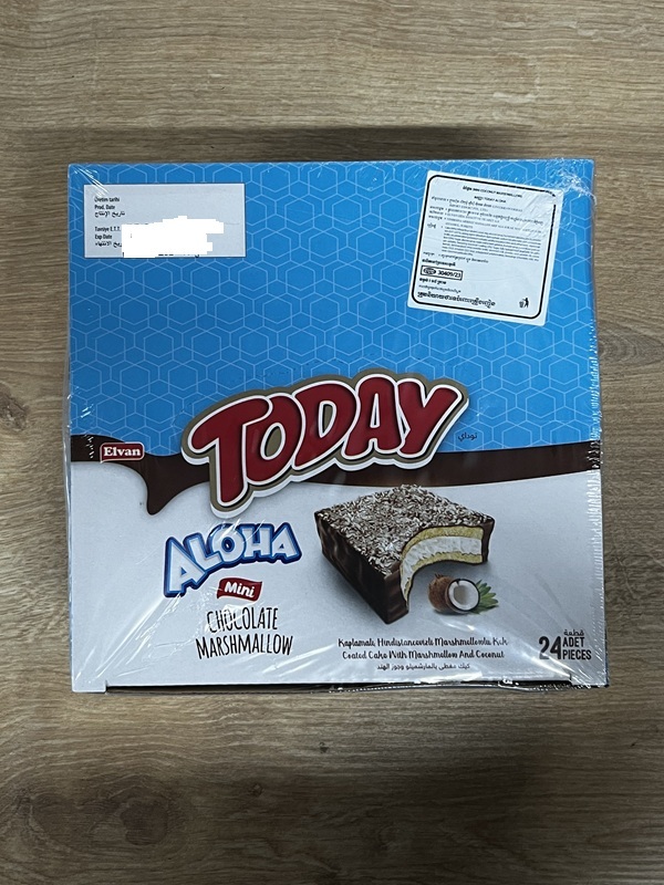 Aloha Mini Coconut Marshmallow 20 Gr. 24 Pieces (1 Box) - 5
