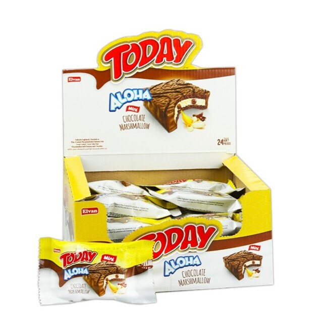 Aloha Mini Muzlu Marshmallowlu 20 Gr. 24 Adet (1 Kutu) - Today