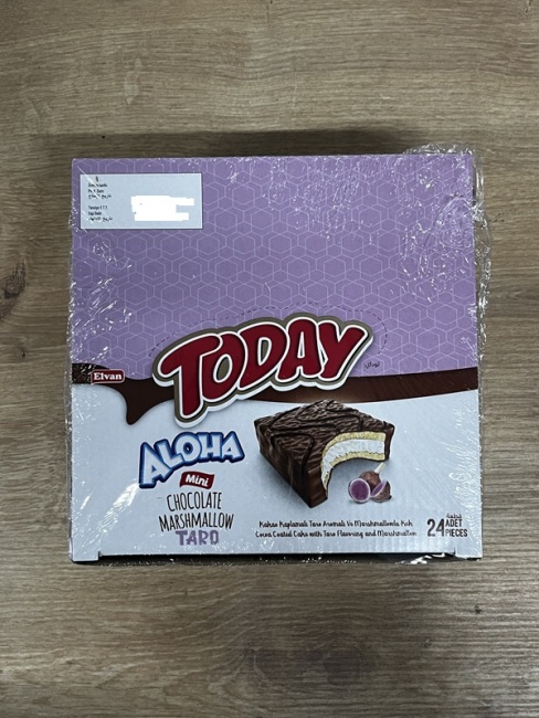 Aloha Mini Taro with Marshmallow 20 Gr. 24 Pieces (1 Box) - 6