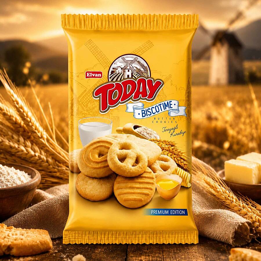 Biscotime Butter Cookies 250 Grams (5 Pieces) - 2