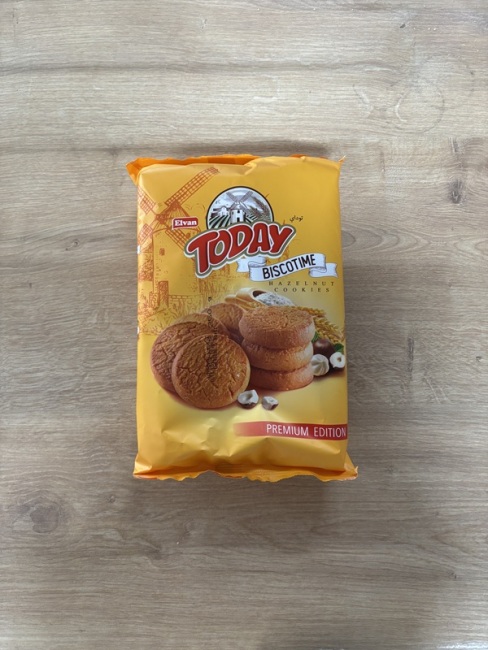 Biscotime Fındık Parçacıklı Kurabiye 250 Gr. (5 Adet) - 3