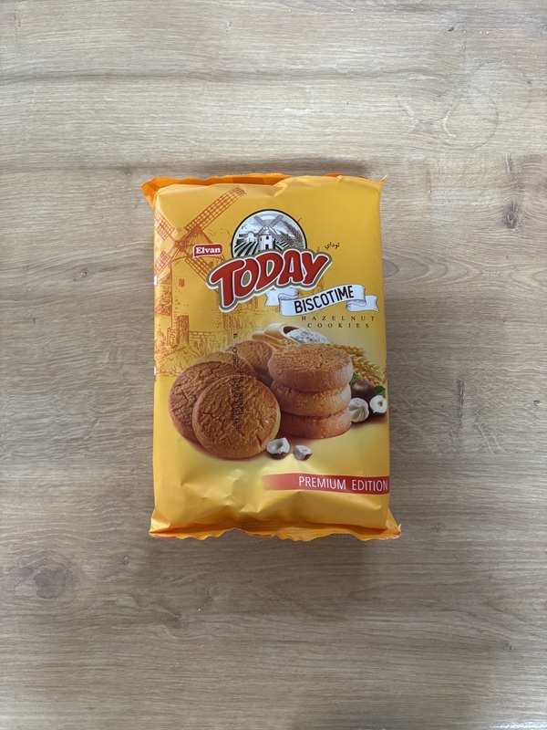 Biscotime Fındık Parçacıklı Kurabiye 250 Gr. (5 Adet) - 3