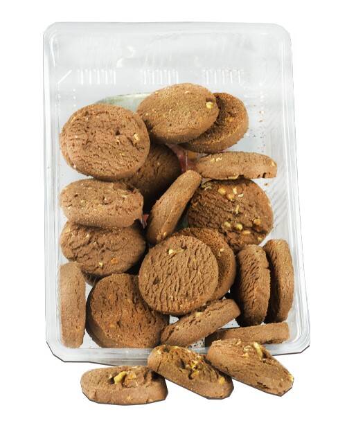 Biscotime Kakaolu Fındık Parçacıklı Kurabiye 250 Gr. (1 Paket) - 2