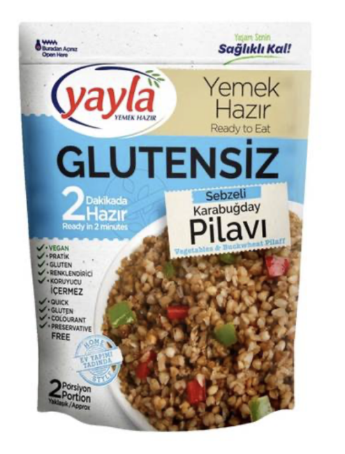Buckwheat Rice with Yayla Vegetables 250 Gr. (1 package) - Yayla