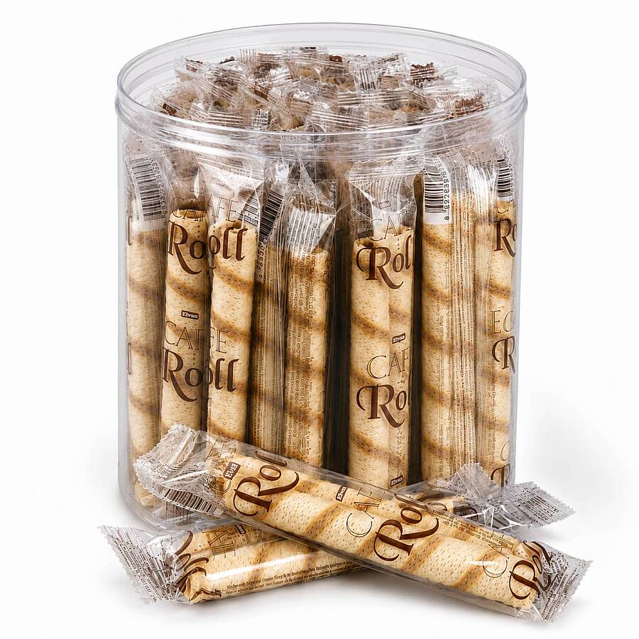 Caferoll Fındıklı 10 Gr. 25 adet (1 Silindir Kutu) - 2