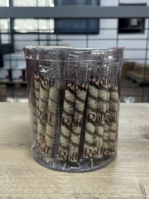 Caferoll Hazelnut 10 Gr. 25 pieces (1 Cylinder Box) - 6