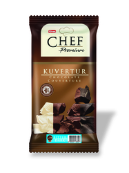 Chef Premium 59 Percent Bitter Mini Couverture 200 Gr. (1pcs) - Elvan