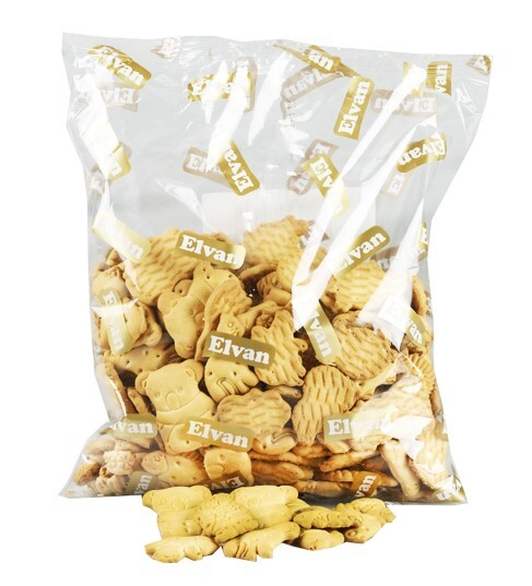 Chipsy Biscuits with Animal Figures 200 Gr (1 Bag) - Elvan