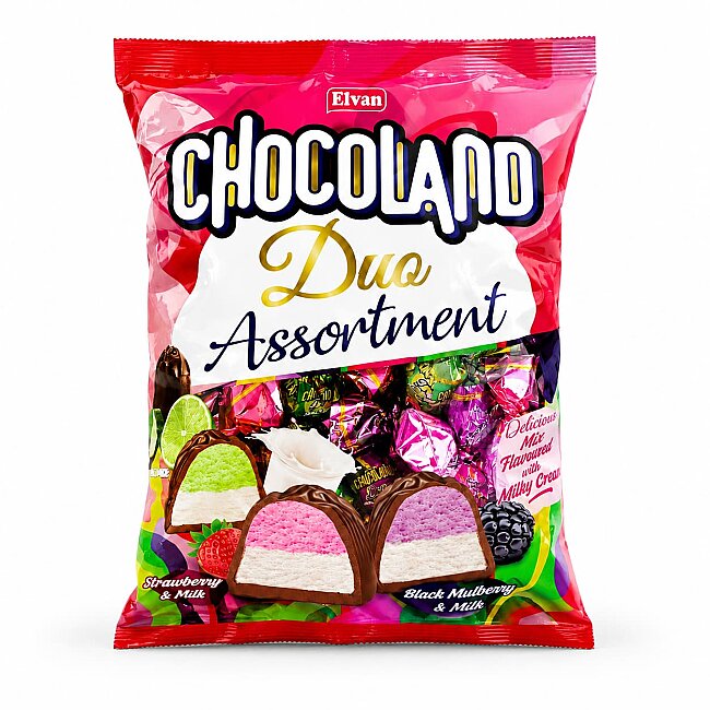 Chocoland Duo Mix Truffle 1000 Gram (1 Poşet) - Chocoland