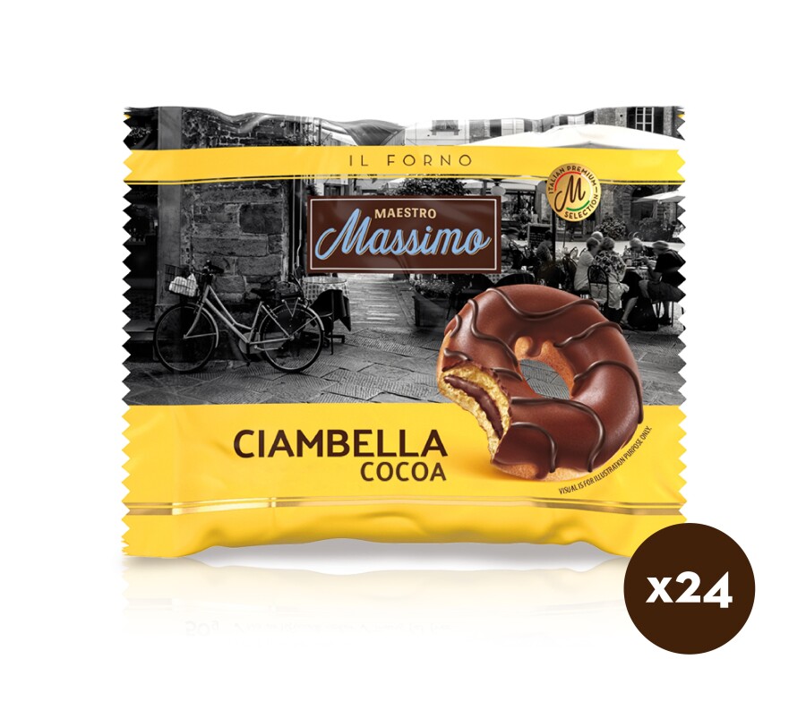 Ciambella Cocoa (Donut Cocoa) 45 Grams 24 Pieces (1 Box) - 2