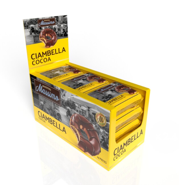 Ciambella Cocoa (Donut Cocoa) 45 Grams 24 Pieces (1 Box) - 1