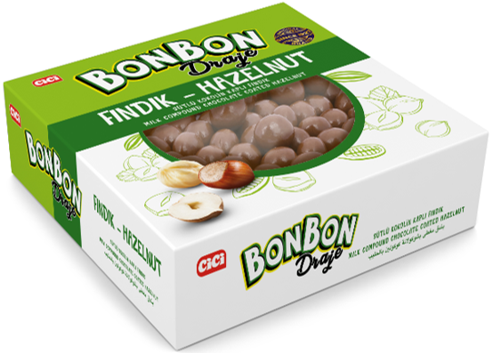 Cici Bonbon Fındıklı Draje 200 Gr. (1 Paket) - CİCİ