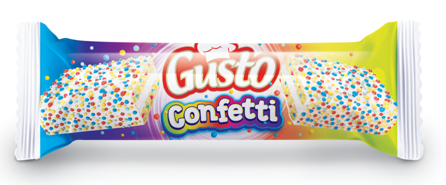 Cici Gusto Confetti Cake 40 Gr. 24 Pieces (1 Pack) - 2