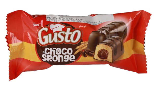 Cici Gusto Sponge Cake Çikolatalı 40 Gr. 24 Adet (1 Paket) - 2