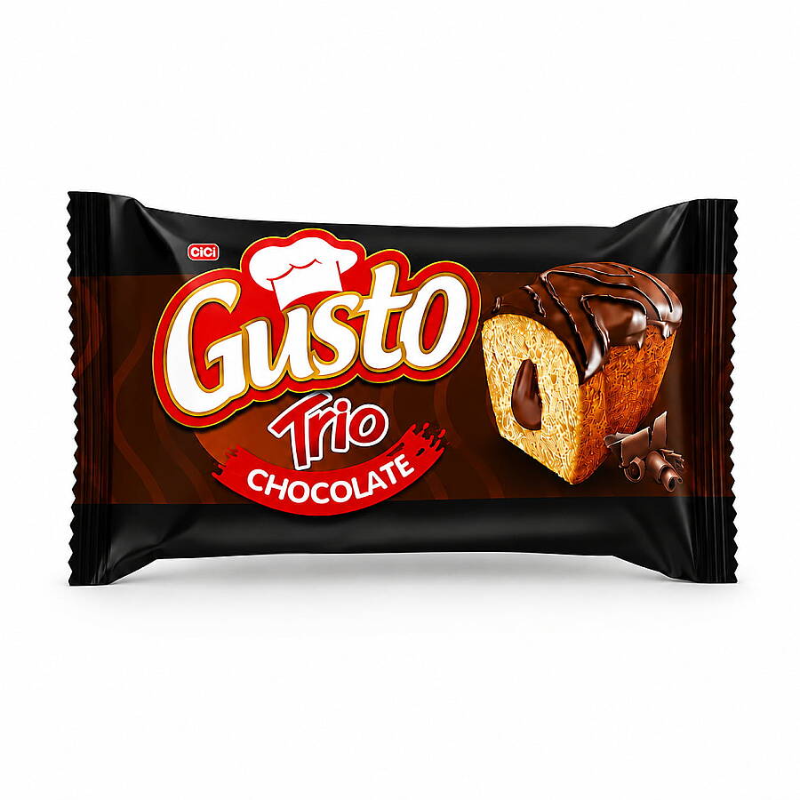 Cici Gusto Trio Çikolatalı 40Gr.24 Adet (1 Kutu) - 2