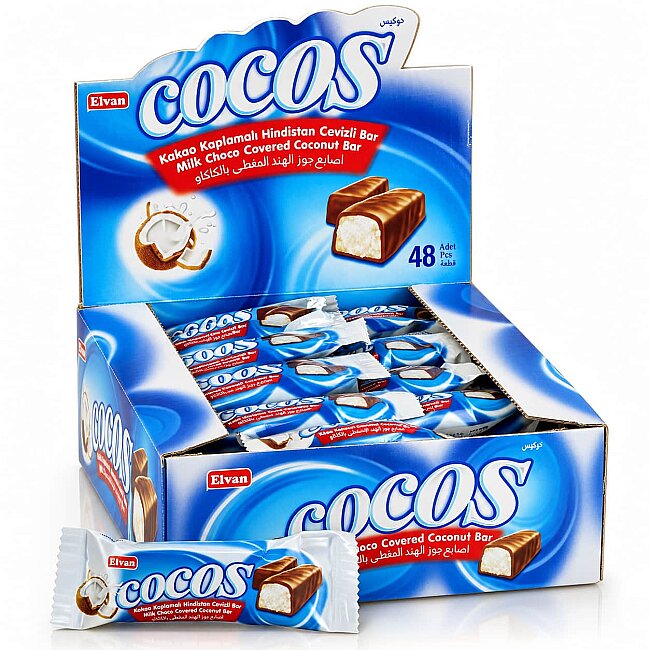 Cocos 10 Gr. 48 Adet (1 Kutu) - Elvan