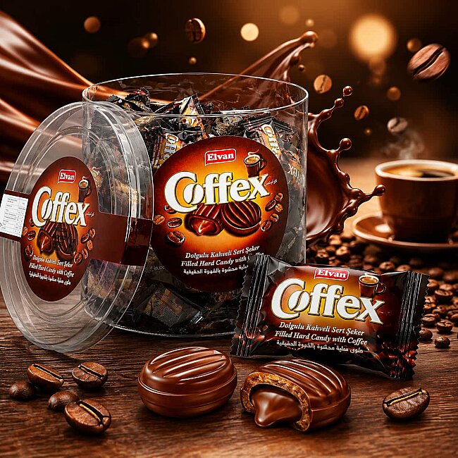 Coffex Coffee 1000 Gr 8 pcs (1 Cylınder Box) - 4