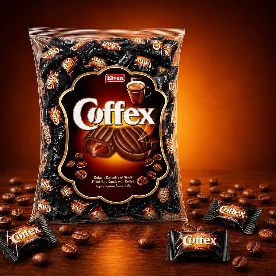 Coffex Kahveli Şeker 1000 Gr. (1 Poşet) - 3