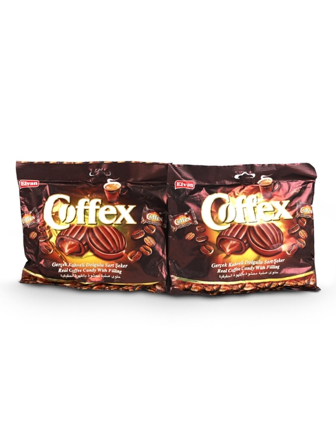 Elvan - Coffex Kahveli Şeker 300 Gr. 2 li Paket