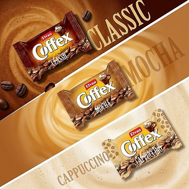 Coffex Mix (Coffee-Cappuccino-Mocha) 1000 Gram (1 Bag) - 2