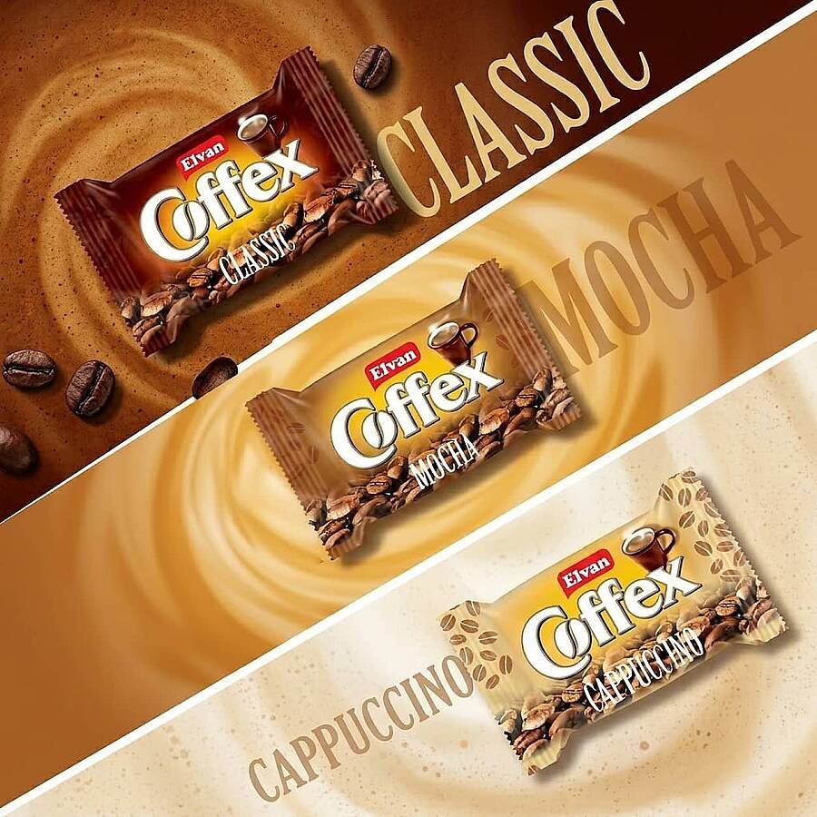 Coffex Mix (Coffee-Cappuccino-Mocha) 1000 Gram (1 Bag) - 2