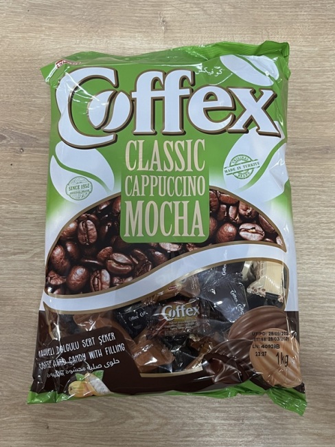 Coffex Mix (Coffee-Cappuccino-Mocha) 1000 Gram (1 Bag) - 4