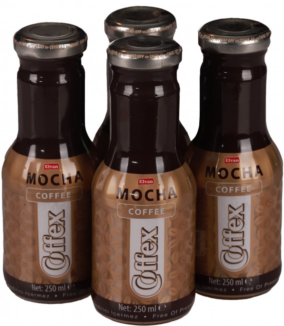 Coffex Mocha Cold Coffee 250 Ml. 4 Pack - Elvan