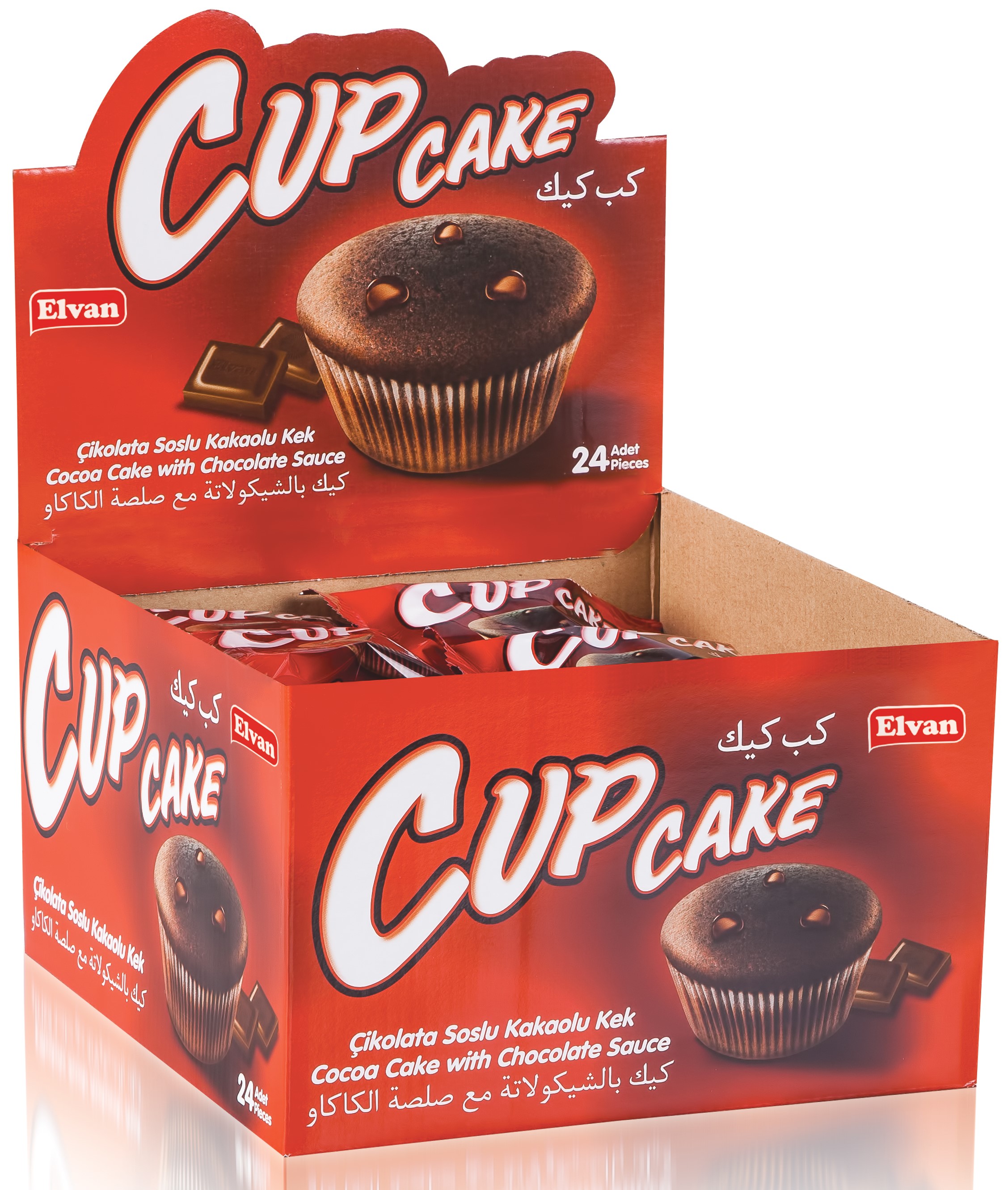 Cupcake Kakaolu 20GrX24X6 (1 Koli)