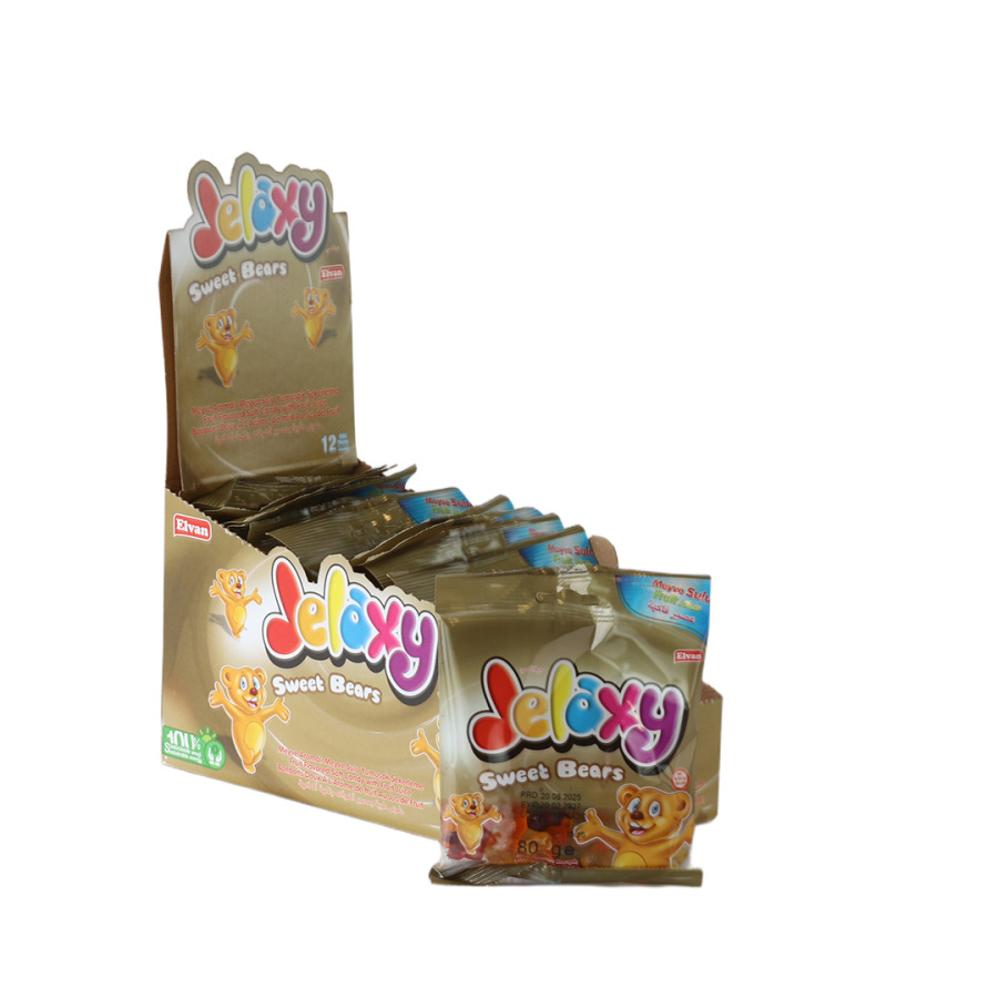 Jelaxy Ayıcık 80 Gr. 12 Adet (1 Kutu) - 1