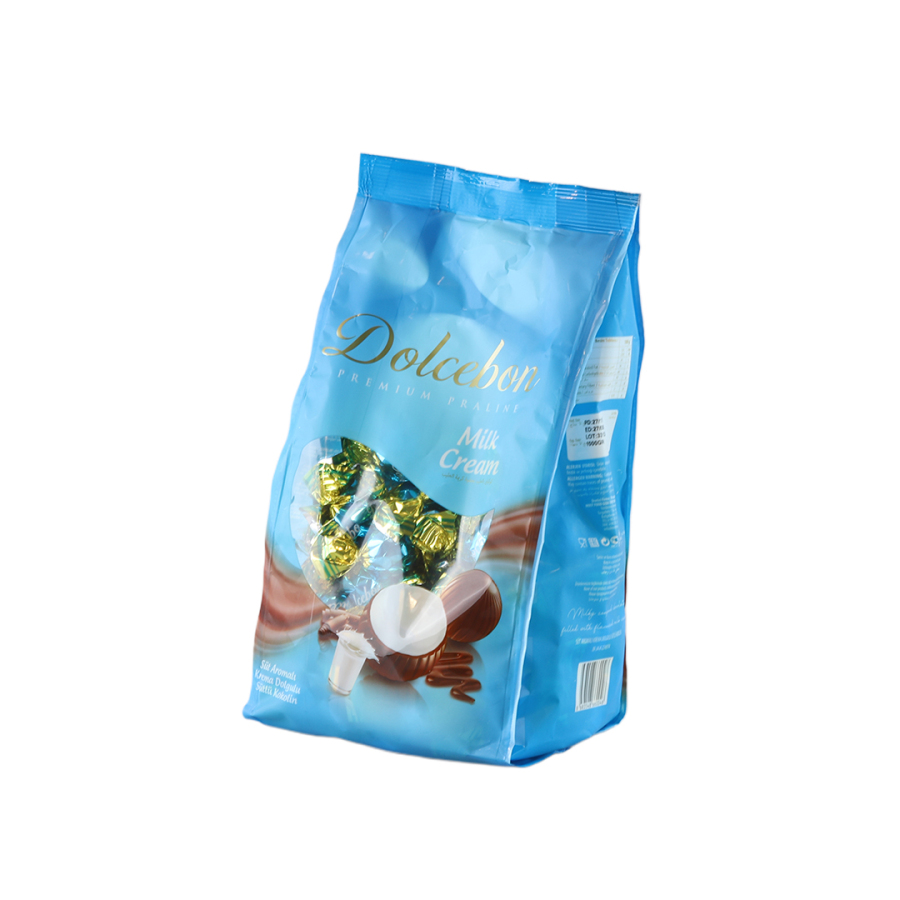 Dolcebon Süt Aromalı Krema Dolgulu Sütlü Praline 1000 Gr. (1 Paket) - 3