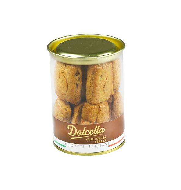 Dolcella Amaratti Orange Biscuit 200 Gr. (1 Cylinder Box) - 2