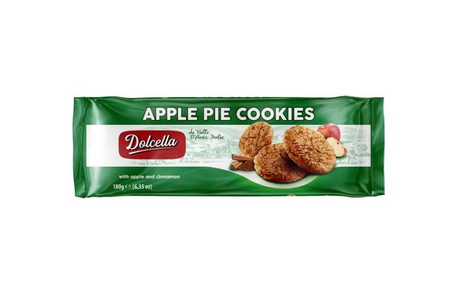 Dolcella Apple Cookies 180 Gr. (1 package) - 1