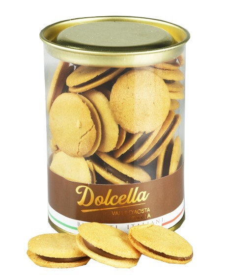 Dolcella Chocolate Biscuit 200 Gr. (1 Cylinder Box) - Dolcella