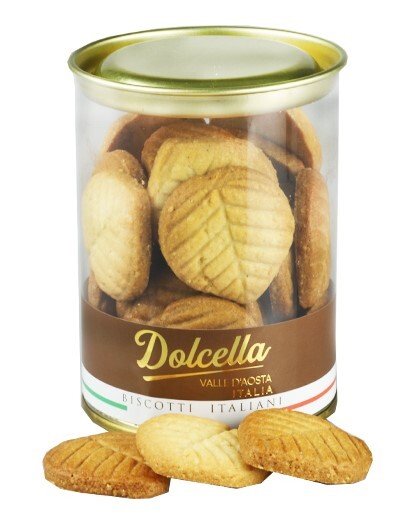 Dolcella Leaf Biscuit 200 Gr. (1 Cylinder Box) - Dolcella