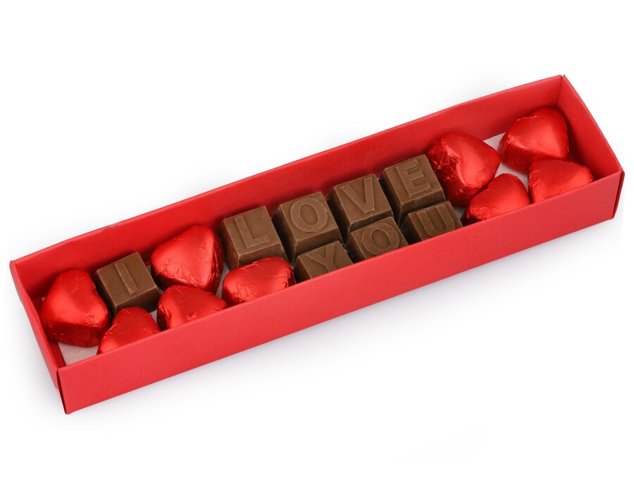 Dolcella Valentine's Day Red Box 200 Gram (1 Piece) - 2