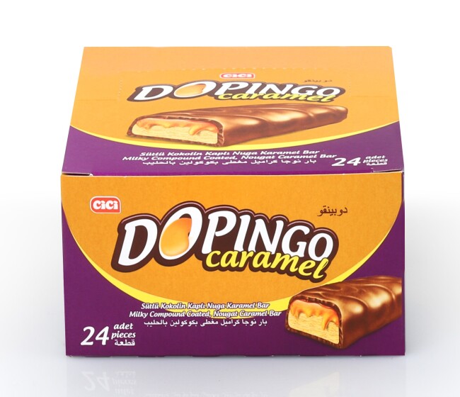 Dopingo Karamel 18gr. 24 Adet (1 Kutu) - 4