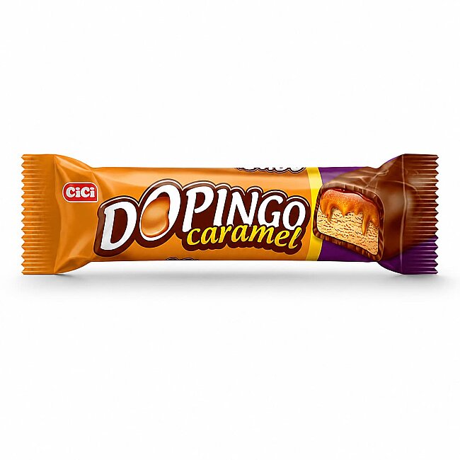 Dopingo Karamel 18gr. 24 Adet (1 Kutu) - 2