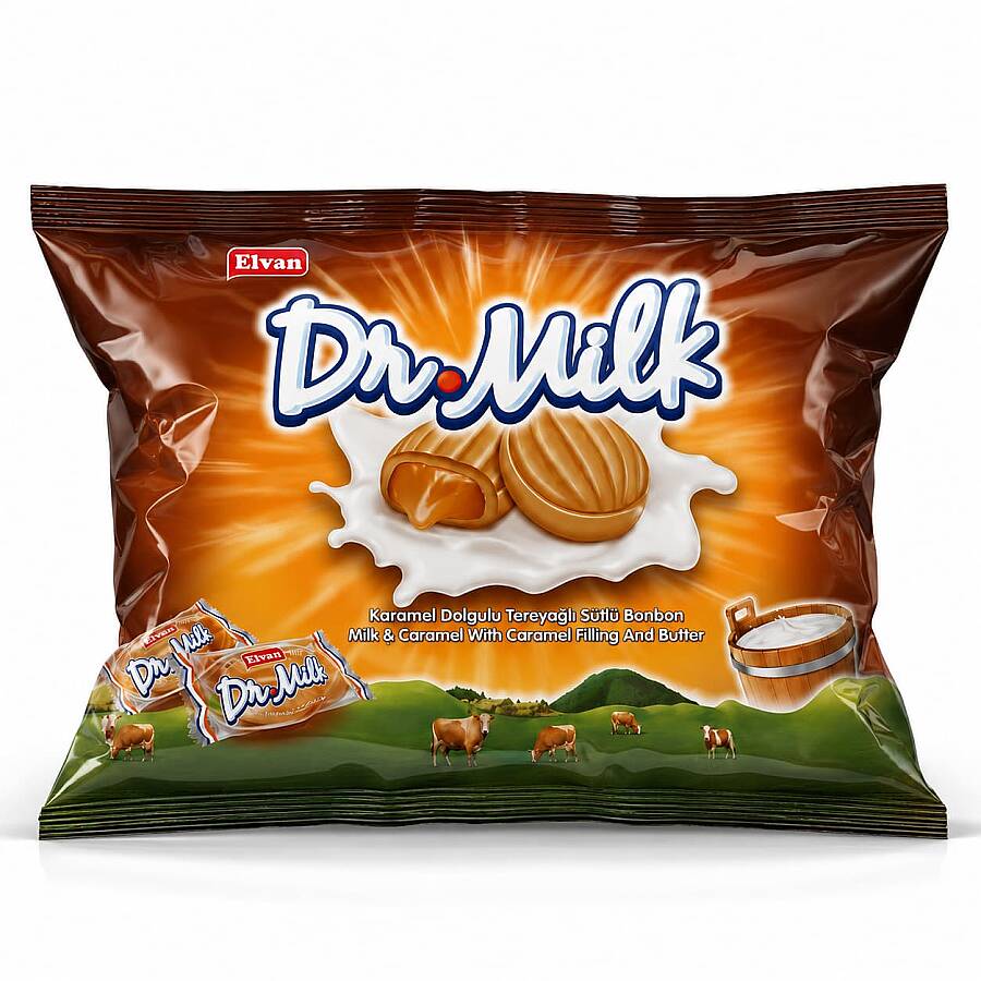 Dr. Milk Caramel Candy 300g (1 Pack) - 1