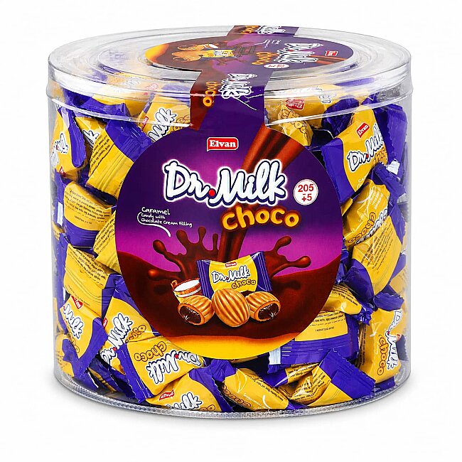 Dr. Milk Choco Karamelli 1000Gr. (1 Silindir) - 2