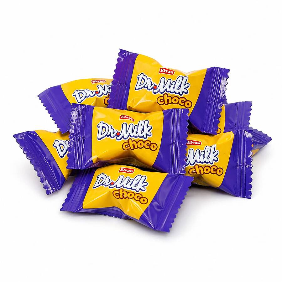 Dr. Milk Choco Caramel Candy 1000 Gr. (1 Bag) - 2