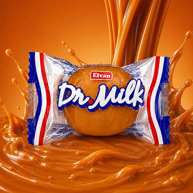 Dr. Milk Karamelli Şeker 1000 Gr. (1 Poşet) - 3