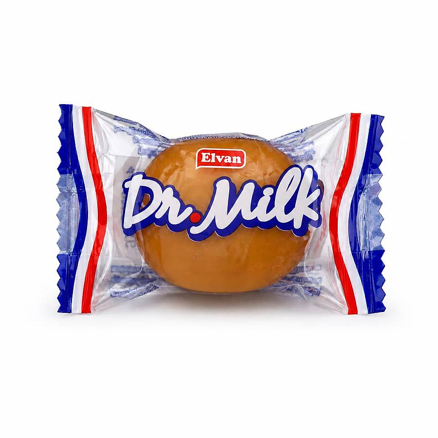 Dr. Milk Karamelli Şeker 1000 Gr. Silindir (1 Kutu) - 3