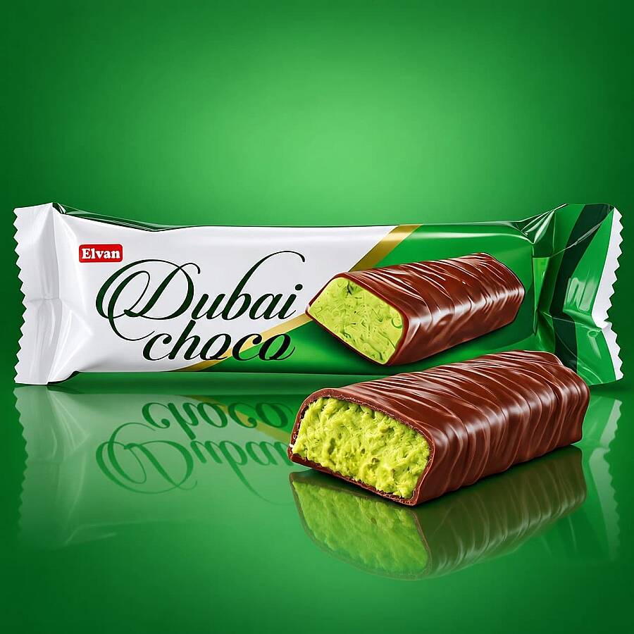 Dubai Choco Bar 40 Gr. 24 Adet (1 Kutu) - 3